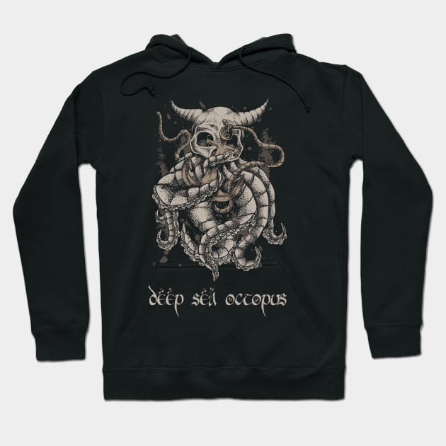 Deep Sea Octopus Hoodie by black8elise